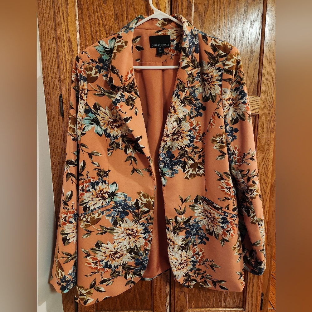 Cynthia Rowley Women's Floral Blazer